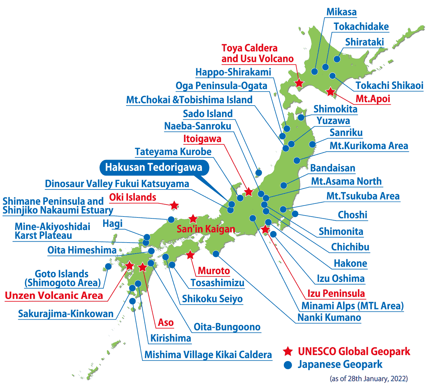 Japanese Geopark Network